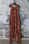 Mutedance 24 Spring/Summer Printed Long Skirt MD-MD24SS07-SAND PM135